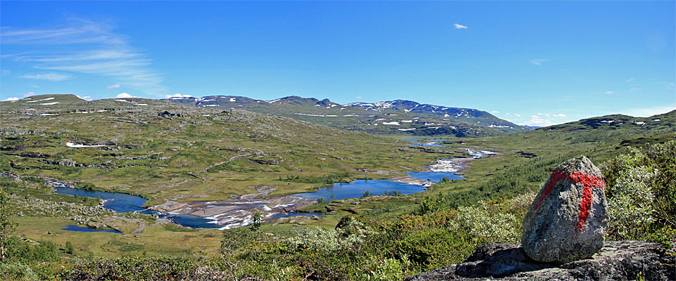 Abstieg ins Veigdalen