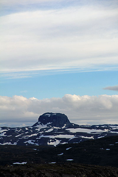 Hårteigen vom Fusse des Skrubbhamrane