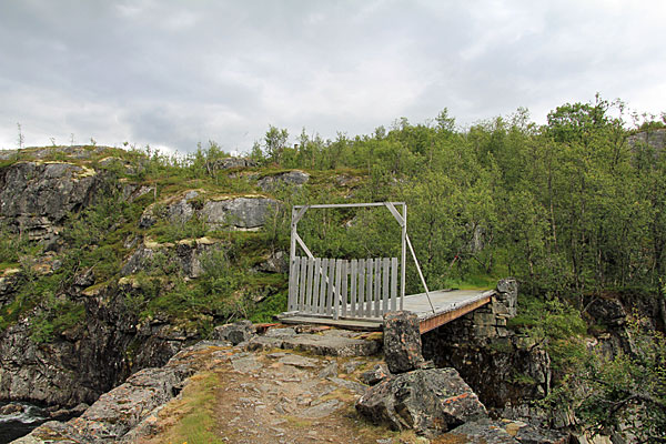 Brücke über den Bjoreio