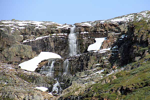 Wasserfall am Lulip Hoŋggánjira