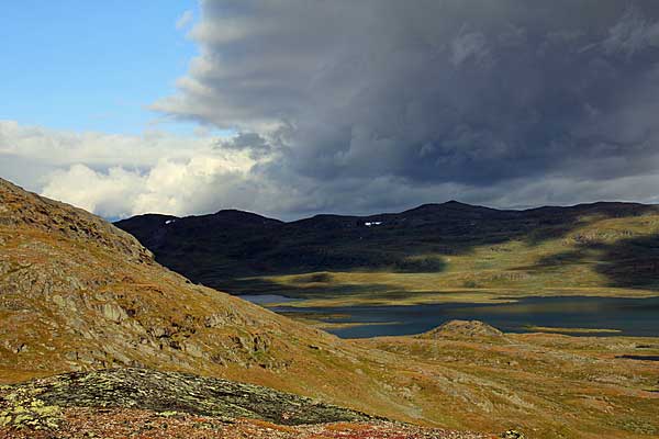 Miesákjávri vom See bei Áhpparbohki