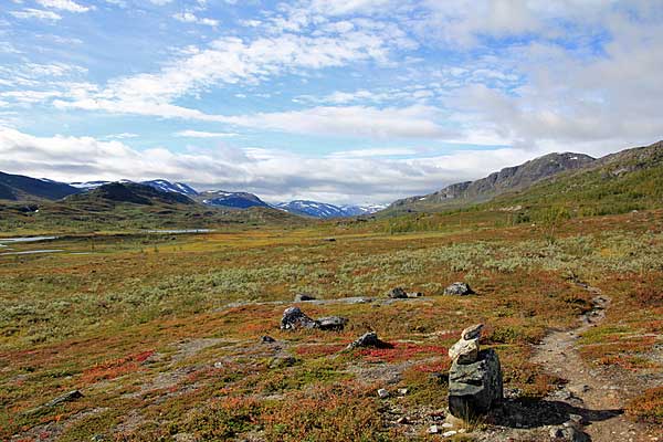 Blick zurück nach Norwegen