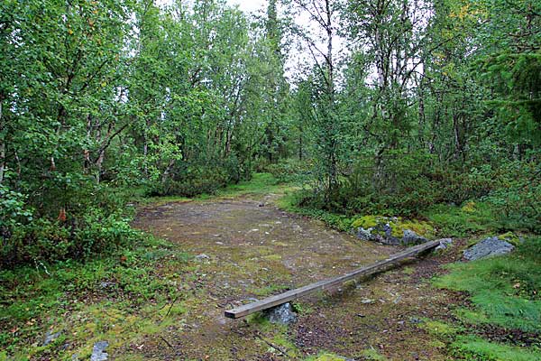 Rastplatz am Njáhkájåhkå