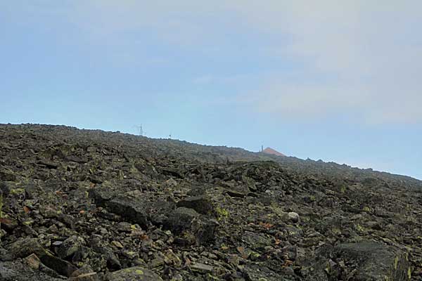 Das Pårtetjåkkå Observatorium erscheint