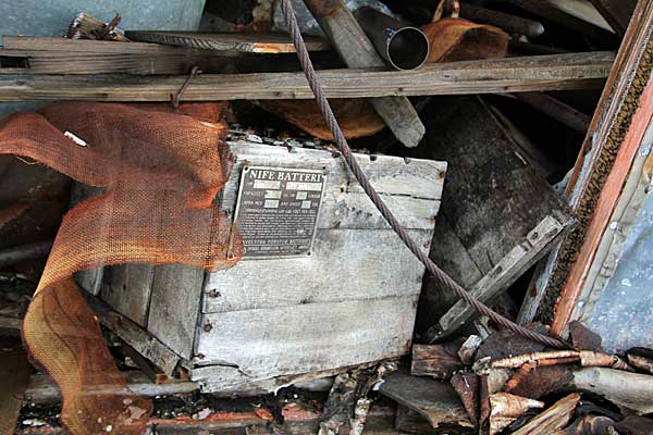 Batterie des Meteorografen