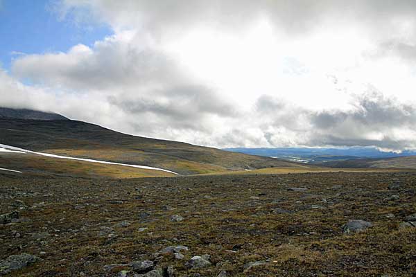 An der Sähkokjåhkå-Schlucht