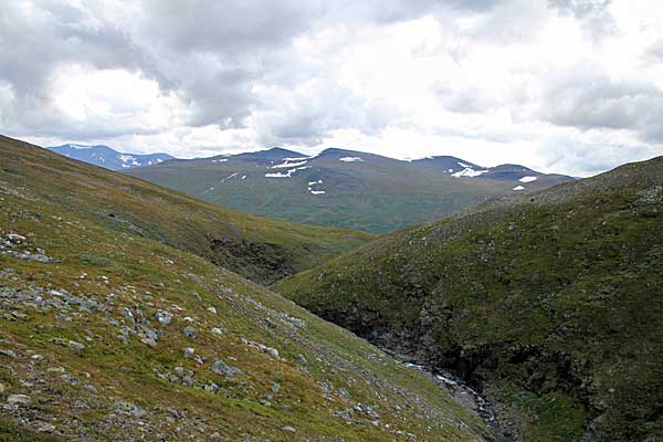 Schlucht des Ruopsokjåhkå