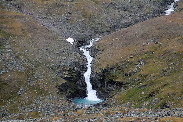 Wasserfall des Bálgatjåhkå