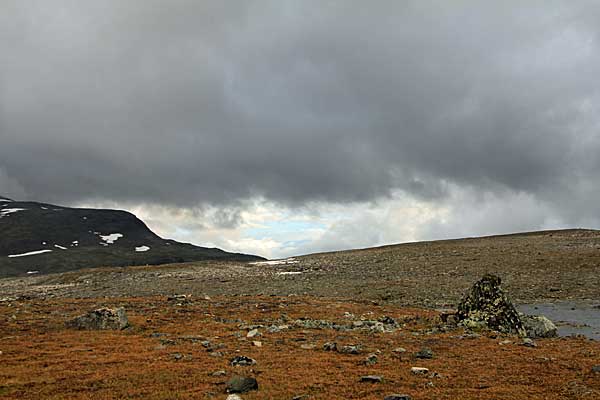 Blauer Himmel am Njoatsosvágge