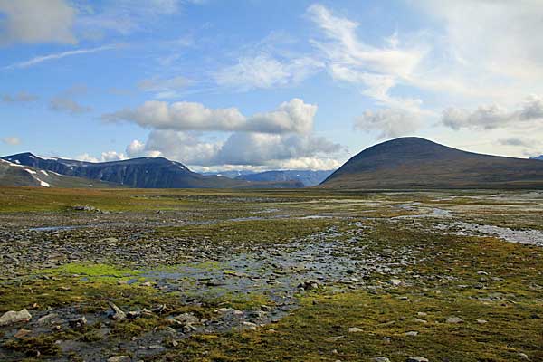 Blick zum Nåite und Sarvesvágge