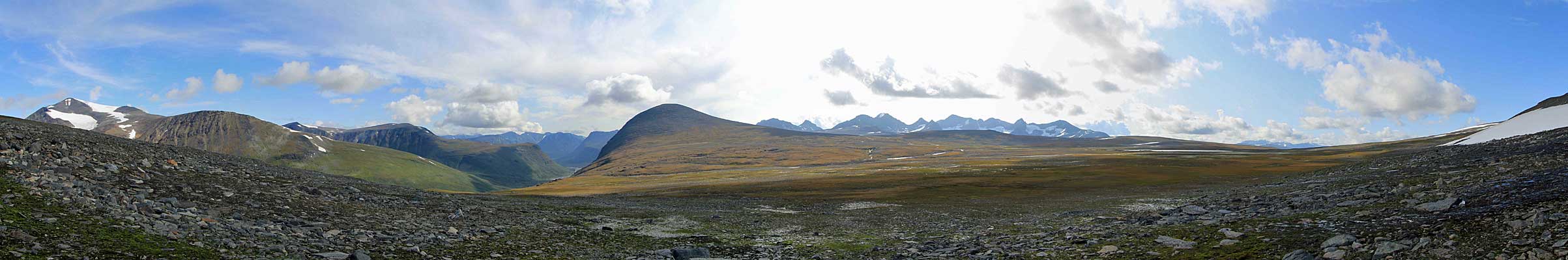 Nordseite der Luohttoláhko-Ebene