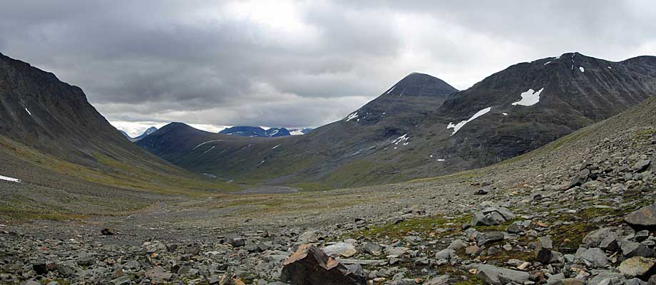 Blick zurück ins Sarvesvágge