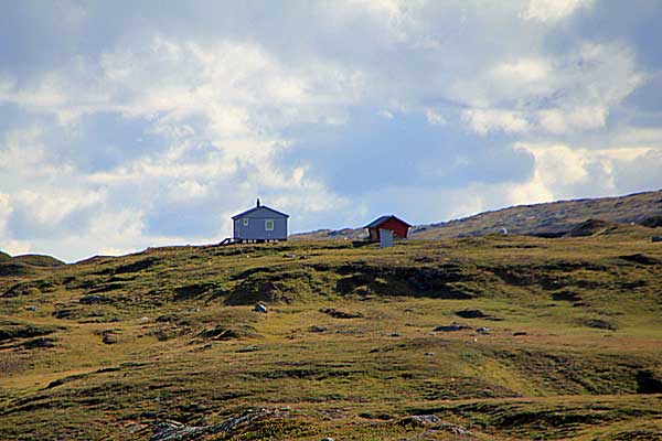 Hütte am Rissájåhkå