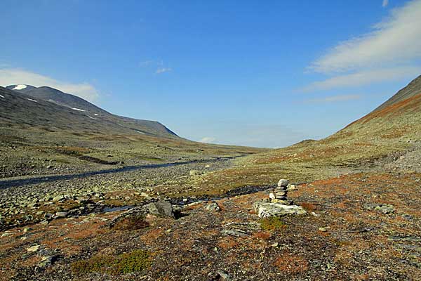 Blick durch das Vallevágge nach Norden