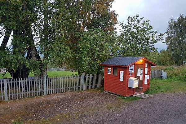 Bushaltestelle in Kvikkjokk