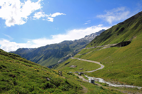 Strasse zum Furkapass