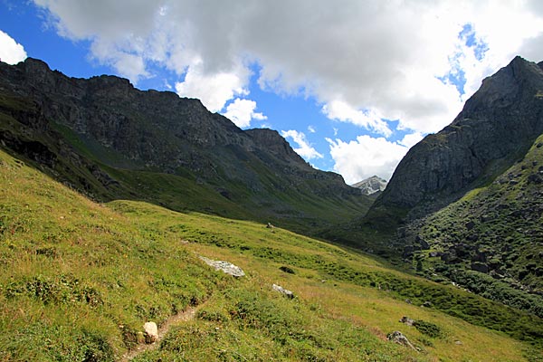 Aufstieg ins Val Bercla