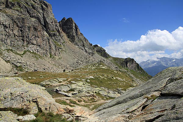 Seeabfluss des Lägh dal Lunghin