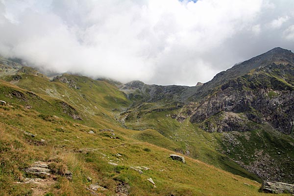 Blick zurück zur Fuorcla digl Leget