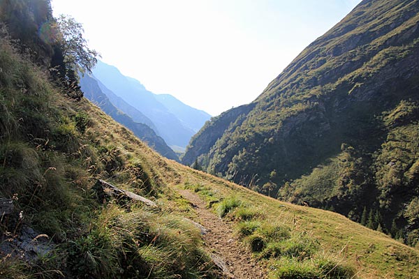 Durch die Areuabachschlucht