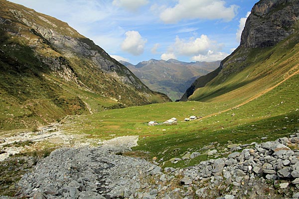 Areupassbach und Alp de Rog