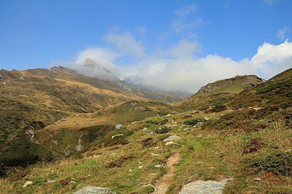 Aufstieg ind Val Vignun