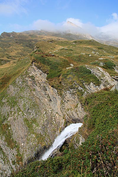 Wasserfall des Ri de Fontanalba