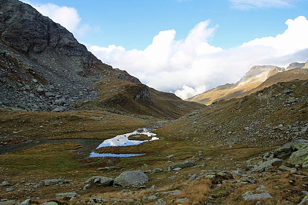 Kleiner See im Val Vignun