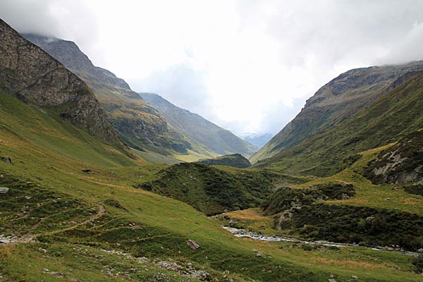 Am Areuabach bei der Alp de Rog