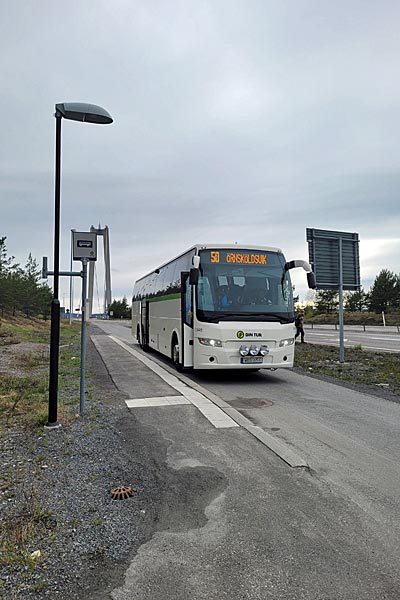 Bus in Hornöberget