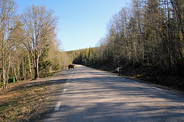 Auf der Strasse nach Fjärdbotten