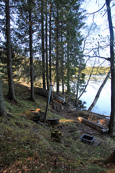 Räucherofen am Vedasjön