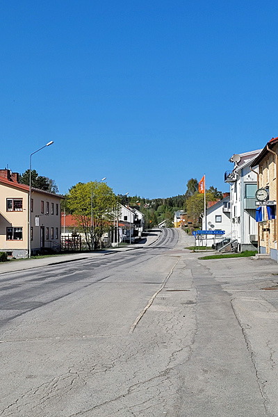 Hauptstrasse von Ullånger