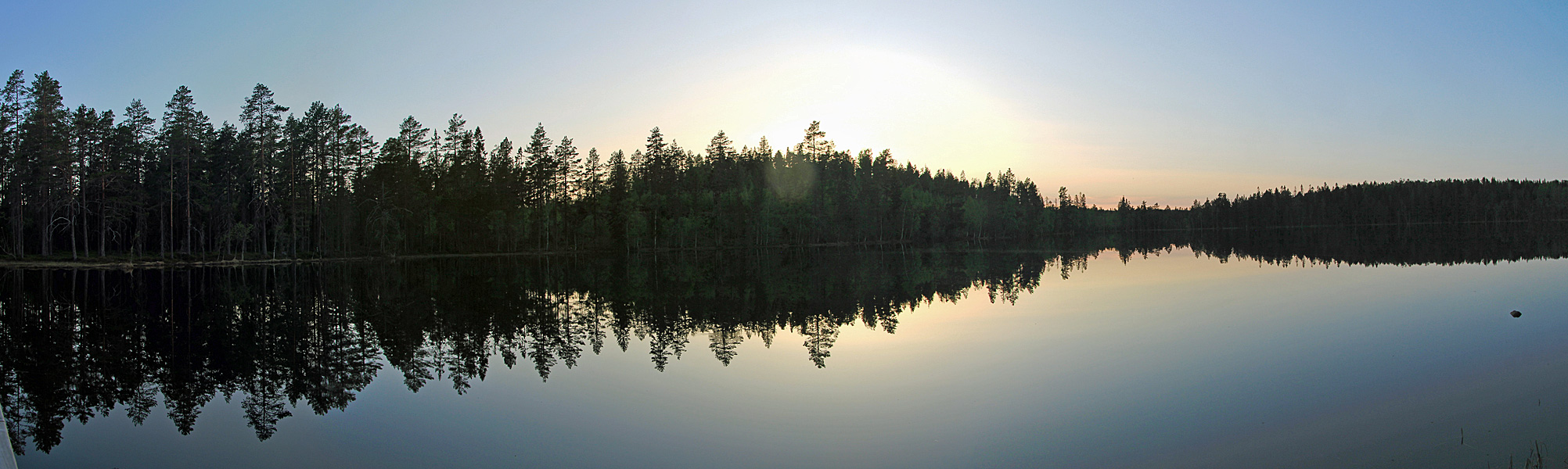 Abendstimmung am Mäjasjön