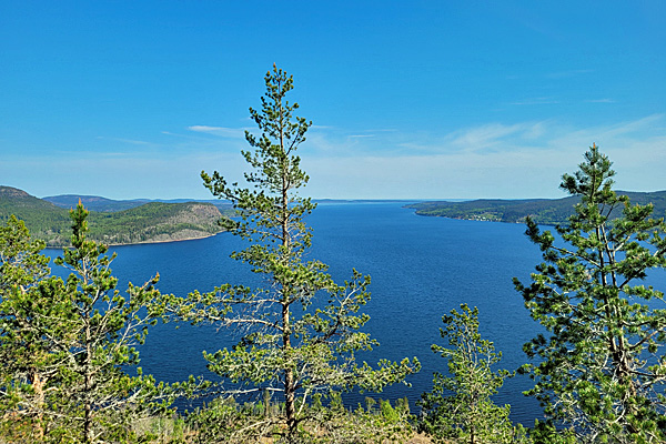 Ausblick vom Fäberget