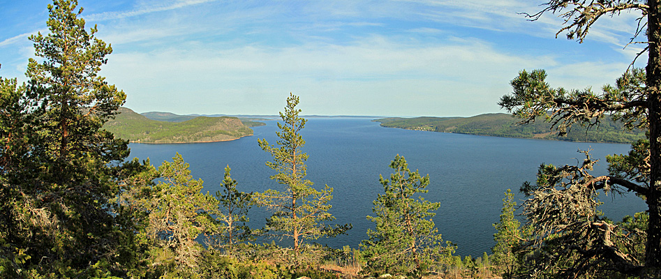 Ausblick vom Fäberget