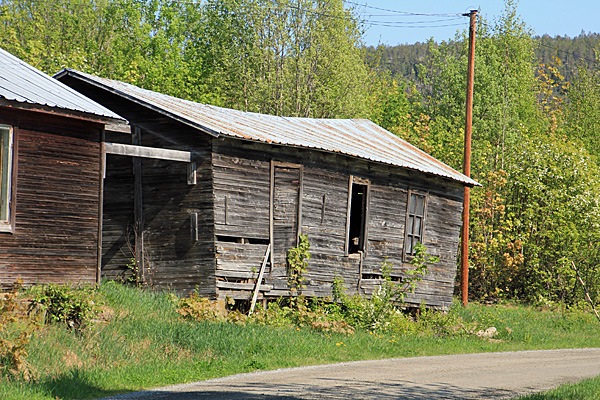 Holzschuppen