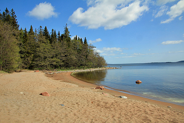 Strand am Bottenhavet