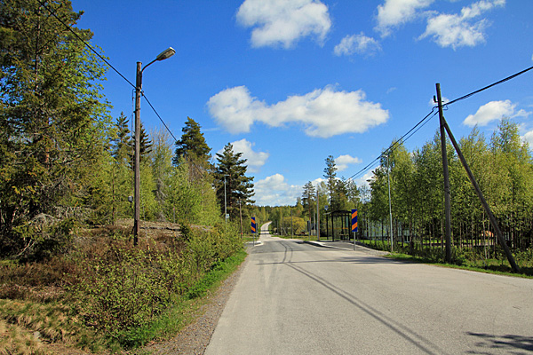 Strasse nach Köpmanholmen