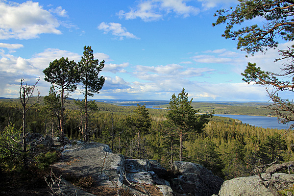 Ausblick von Täcksklippen