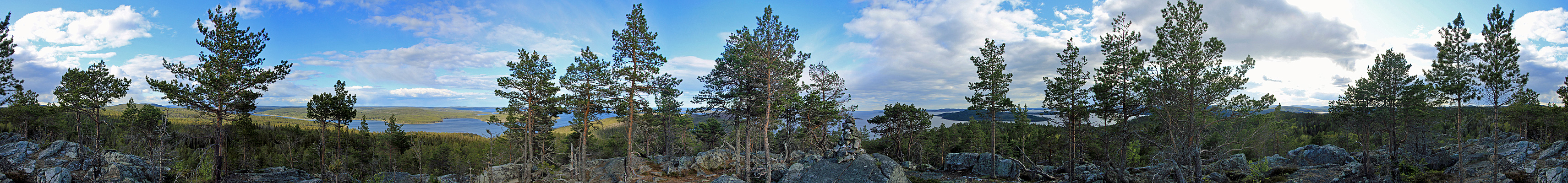 360°-Panorama von den Täcksklippen