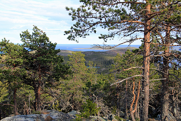 Blick von den Täcksklippen