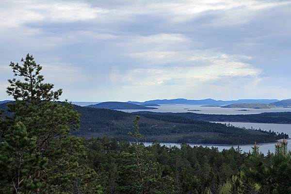 Blick von den Täcksklippen