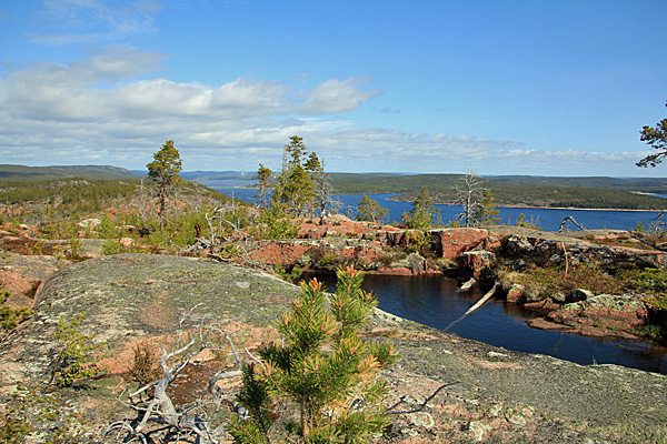 Blick in den Bäckfjärden