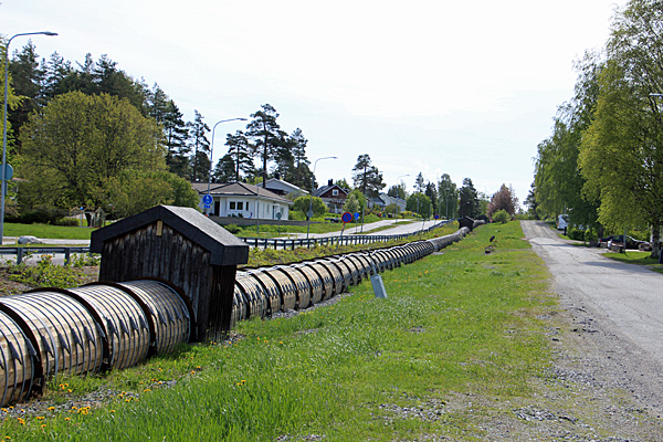 Wasserleitung in Hörnett