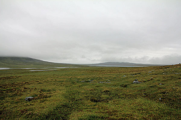 Blick zurück zum Moskánjávri