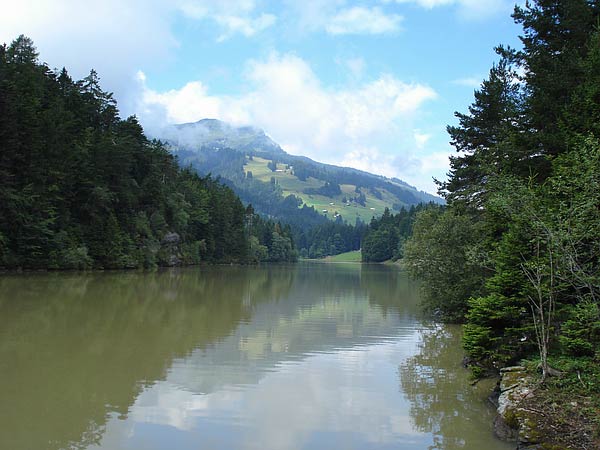 Blick über den Chapfensee