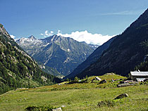 Joderhorn und Battel von der Alp La Piana
