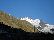 Täschhütte und Rimpfischhorn