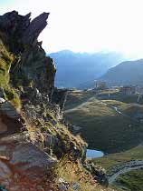 Blick zum Berghotel Schwarzsee